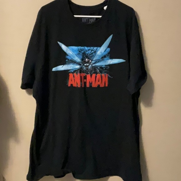 Marvel Black and Red Ant-Man Short Sleeve Tee - Picture 1 of 8